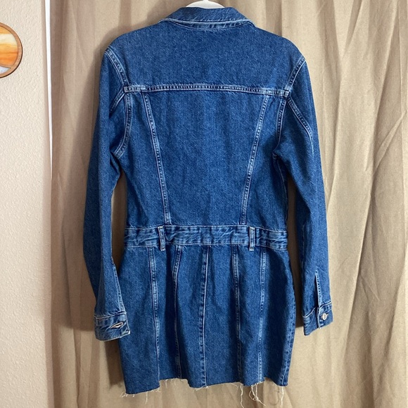 Zara Denim Mini Dress S - Picture 3 of 15